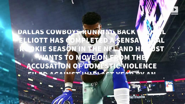 Ezekiel Elliott wants 'closure' from NFL in domestic violence investigation