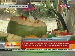 BT: Food trip sa gitna ng ilog, hit ngayong tag-init