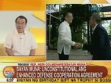 UB: Bayan Muna: Unconstitutional ang Enhanced Defense Cooperation Agreement