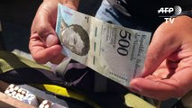 Venezolanos ya tienen sus nuevos billetes