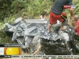 BT: Sasakyang umiwas sa kasalubong na motorsiklo, nahulog sa bangin sa Aurora