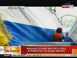 BT: Nakakalulang water slides, atraksyon sa isang resort sa Samal Island