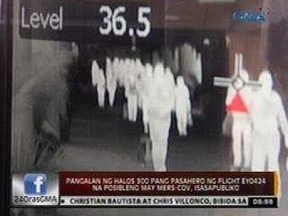 Pangalan ng halos 300 pang pasahero ng Flight EY0424 na posibleng may MERS-COV, isasapubliko