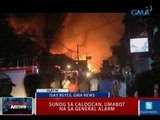 Sunog sa Caloocan, umabot na sa general alarm