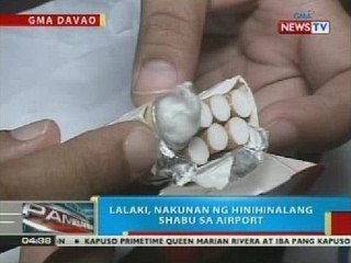 BP: Lalaki, nakunan ng hinihinalang shabu sa Davao City International Airport