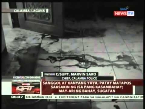 QRT: Sanggol at kanyang yaya, patay matapos saksakin ng isa pang kasambahay