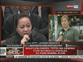 Atty. Benipayo: Dapat isauli ni Napoles lahat ng nakuha niya sa kaban ng bayan