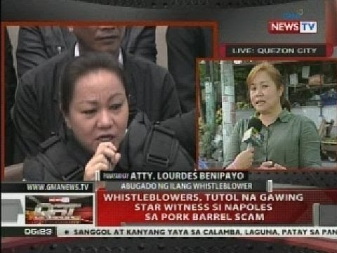 Atty. Benipayo: Dapat isauli ni Napoles lahat ng nakuha niya sa kaban ng bayan