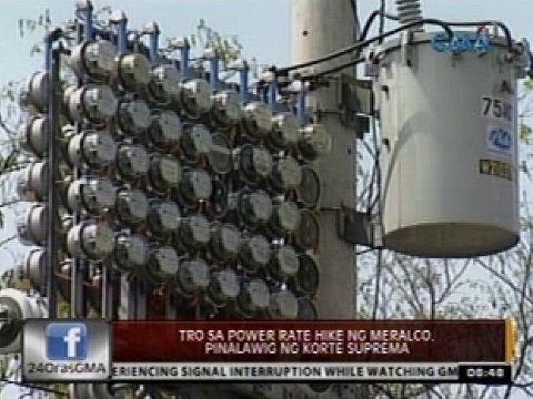24 Oras: TRO sa power rate hike ng Meralco, pinalawig ng Korte Suprema