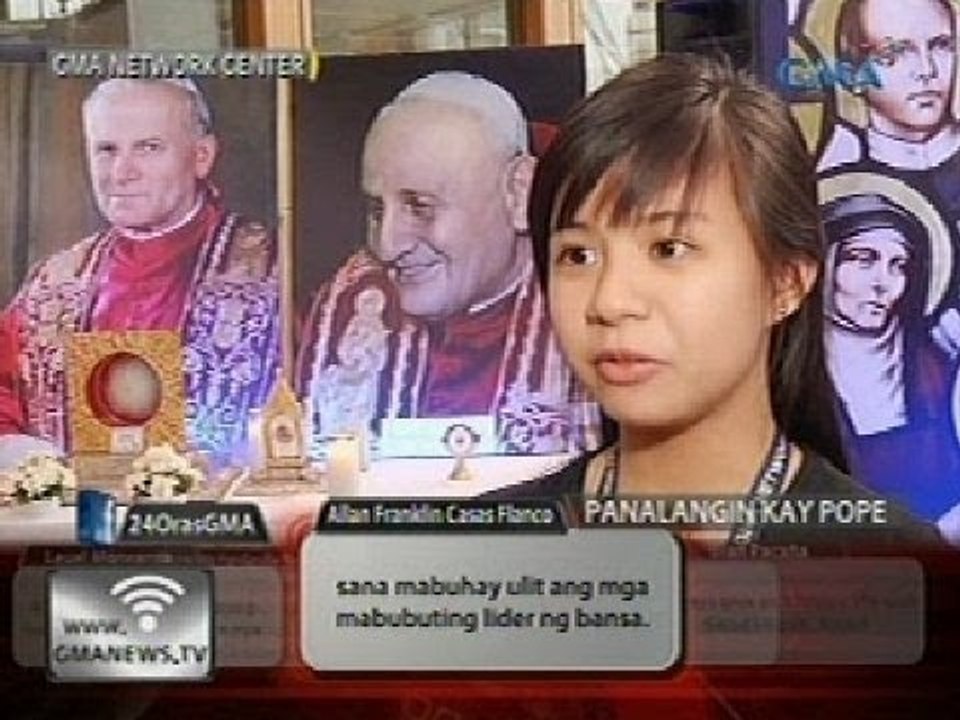 Mga relic nina Blessed John Paul II at Blessed John XXIII, nasa GMA Network