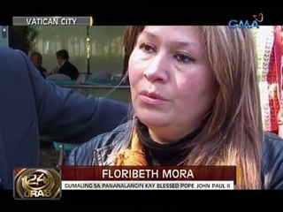 Ginang na Costa Rican na napagmilagruhan ni Blessed John Paul II, labis ang pasasalamat