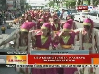BT: Libu-libong turista, nakisaya sa Bangus Festival