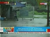 BP: Malakas na ulan, bumuhos sa ilang bahagi ng Pangasinan