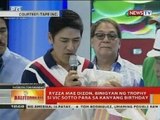 BT: Ryzza Mae Dizon, binigyan ng trophy si Vic Sotto para sa kanyang birthday
