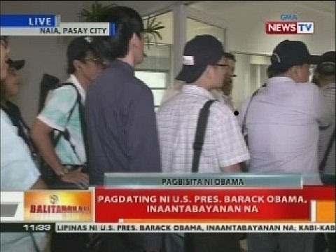 Pagdating ni U.S. Pres. Barack Obama, inaantabayanan na