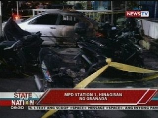 MPD Station 1, hinagisan ng granada