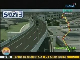 UB: Matinding traffic, asahan na kapag full blast na ang Skyway 3 construction