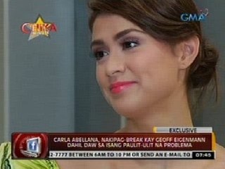 Carla Abellana, nakipag-break kay Geoff Eigenmann dahil daw sa isang paulit-ulit na problema