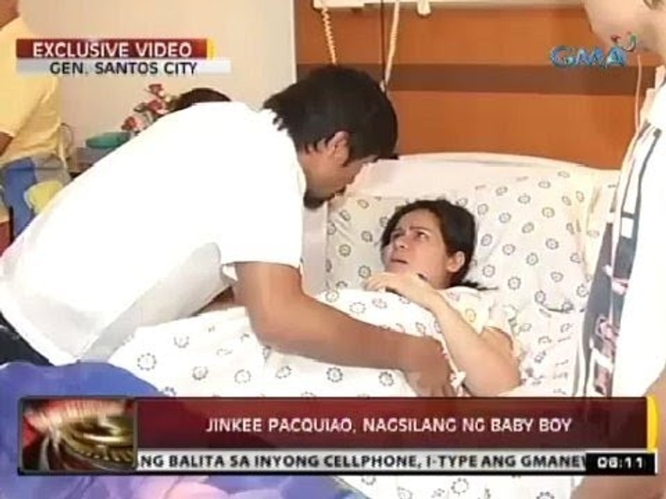 24 Oras: Jinkee Pacquiao, nagsilang ng baby boy