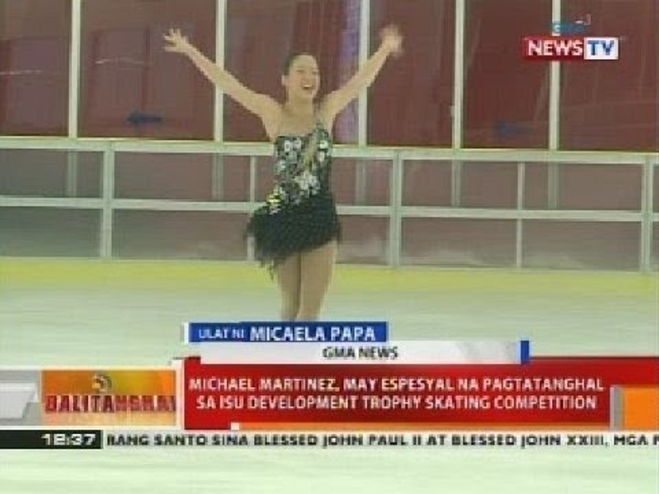 50 ice skaters, nagpapakitang-gilas sa ISU Development Trophy Skating Competition