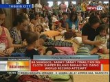 88 sanggol, sabay-sabay pinalitan ng cloth diaper bilang bahagi ng isang world record attempt