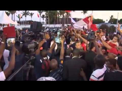 RTI1/Politique - Visite du Roi de Maroc en Côte d'Ivoire