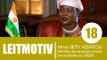 Emission LEITMOTIV/ invitée: Mme BETTY ASSAITOU, ministre des enseignements secondaires du NIGER