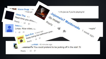 CUMMING ON PEOPLE BATHROOM PRANK!