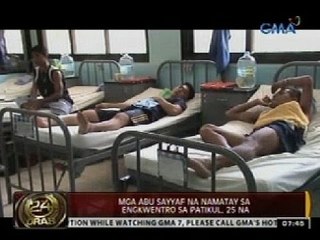 Mga Abu Sayyaf na namatay  sa engkwentro sa Patikul, 25 na