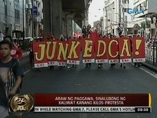Araw ng Paggawa, sinalubong ng kaliwa't kanang kilos-protesta