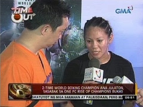 2-time world boxing champion Ana Julaton, sasabak sa One FC Rise of Champions bukas