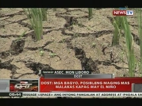 QRT: El niño, maaaring maranasan ngayong taon ayon sa Pagasa