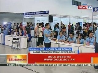 BT: 69 job fairs ng DOLE, patuloy na isinasagawa