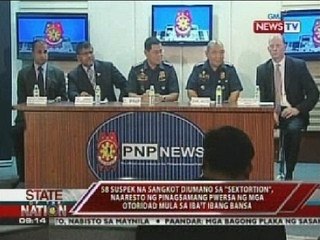 58 suspek na sangkot sa "Sextortion", naaresto ng mga otoridad mula sa iba't ibang bansa