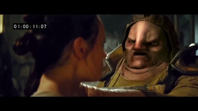 Chewbacca arrache un bras dans Star Wars VII (scène coupée)