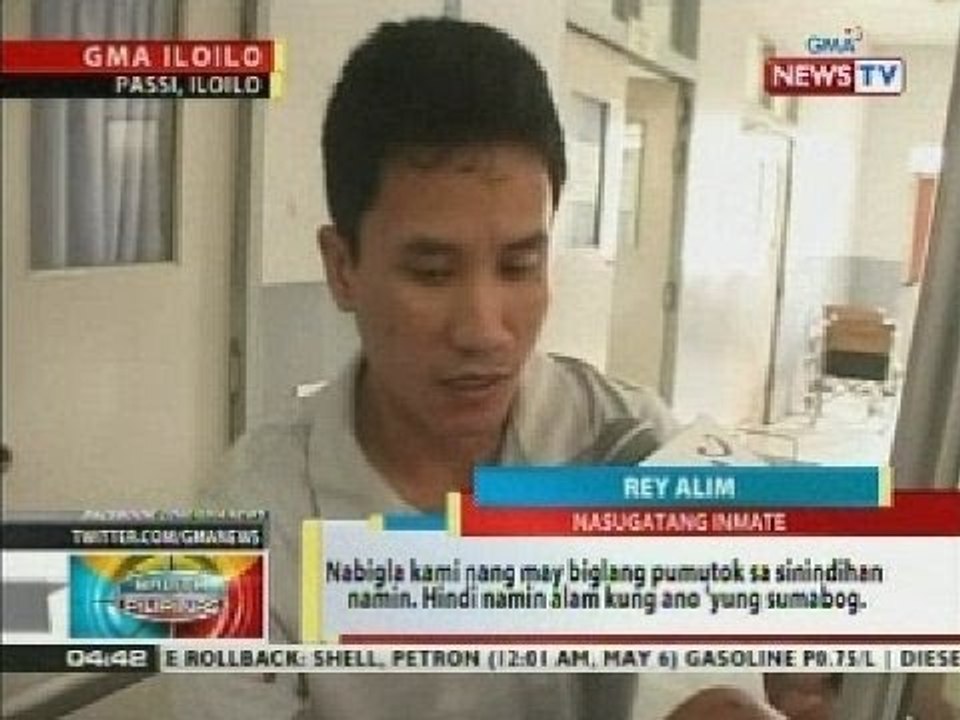 2 preso, sugatan matapos masabugan sa bakuran ng istasyon ng pulis sa Iloilo
