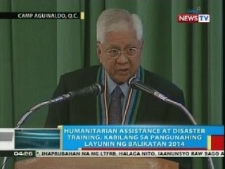 Humanitarian assistance at disaster training, kabilang sa pangunahing layunin ng Balikatan 2014