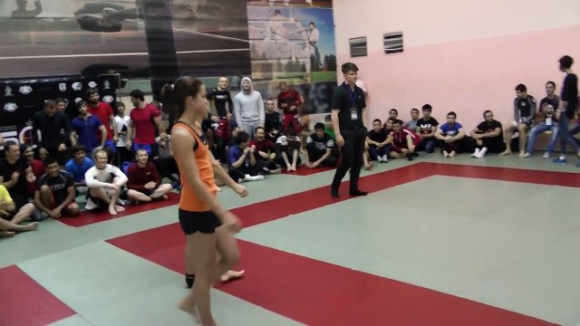 Александра Stitch Албу клуб MMA-KEGI, выступление на турнире Боец ВАО
