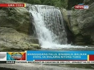 Manggasang falls sa Cebu, binabalik-balikan dahil sa malamig nitong tubig
