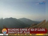 UB: Magandang sunrise at sea of clouds, dinarayo sa Mt. Pulag