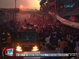 24 Oras: Residential area sa Brgy. Holy Spirit, nasusunog ngayon