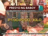SONA: Presyo ng baboy, tumaas ng sampu hanggang dalawampung piso kada kilo