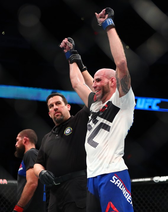 UFC Fight Night 103's Ben Saunders 'I came into this fight in debt'