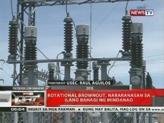 QRT: Rotational brownout, nararanasan sa ilang bahagi ng Mindanao