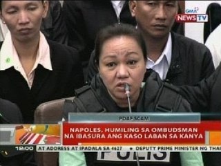 Download Video: BT: Napoles, humiling sa Ombudsman na ibasura ang kaso laban sa kanya