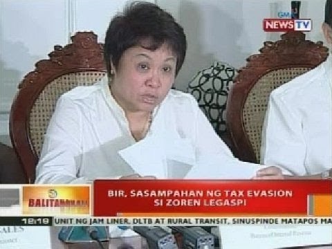 BT: BIR, sasampahan ng tax evasion si Zoren Legaspi