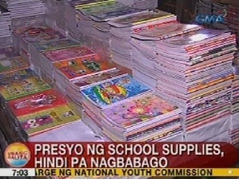 UB: Presyo ng school supplies sa Divisoria, hindi pa nagbabago