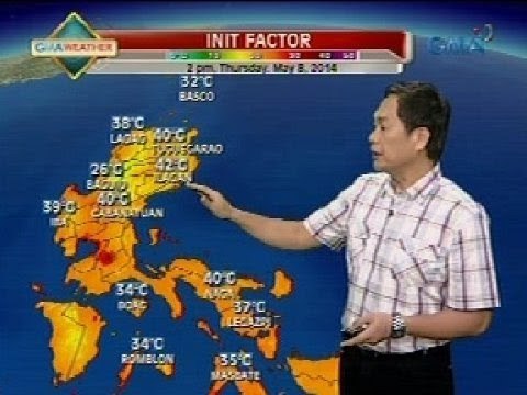 UH: Mainit na panahon, patuloy na mararanasan ngayong Huwebes