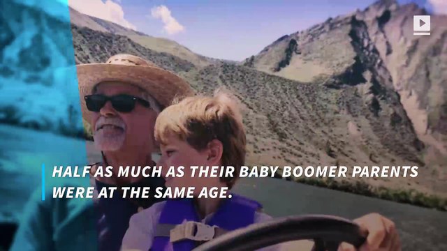 Report: Millennials worth has much as baby boomer parents at same age