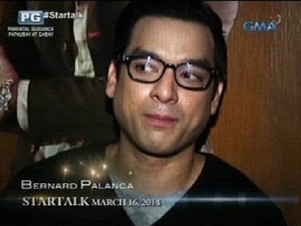 Bernard Palanca, proud dad for the second time